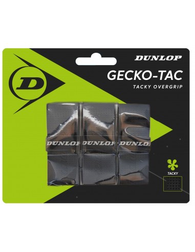 APVIJA OVERGRIP DUNLOP GECKO-TAC (juodi)