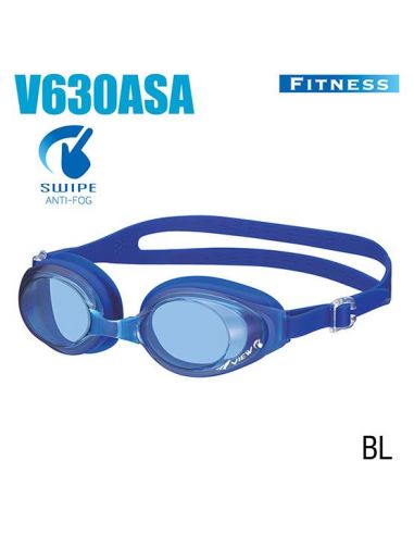 Plaukimo akiniai VIEW SWIPE Fitness V630-BL