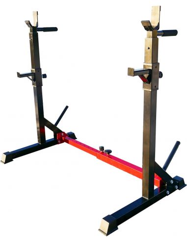 Reguliuojamas štangos spaudimo ir pritūpimų stovas RPM Power "Squat Rack"