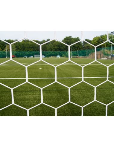 Standartinis futbolo vartų tinklas 7.5x2.5x2x2m (4mm) HEX