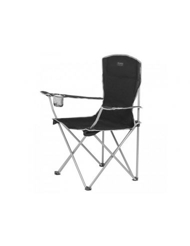 MORAY Camp chair with arms black