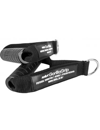 Rankenos traukimo pratimams AMILA "GORILLA GRIP HANDLES"