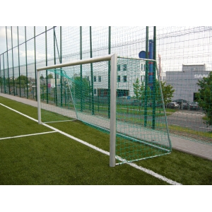 Sumažinti futbolo vartai (aliuminiai, mobilūs) 5x2m